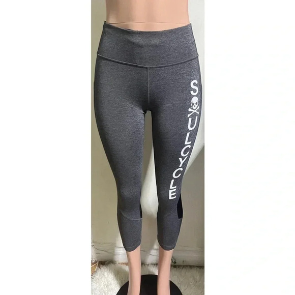 LULULEMON ATHLETICA Soulcycle Women’s Gray Leggings - Picture 2 of 15